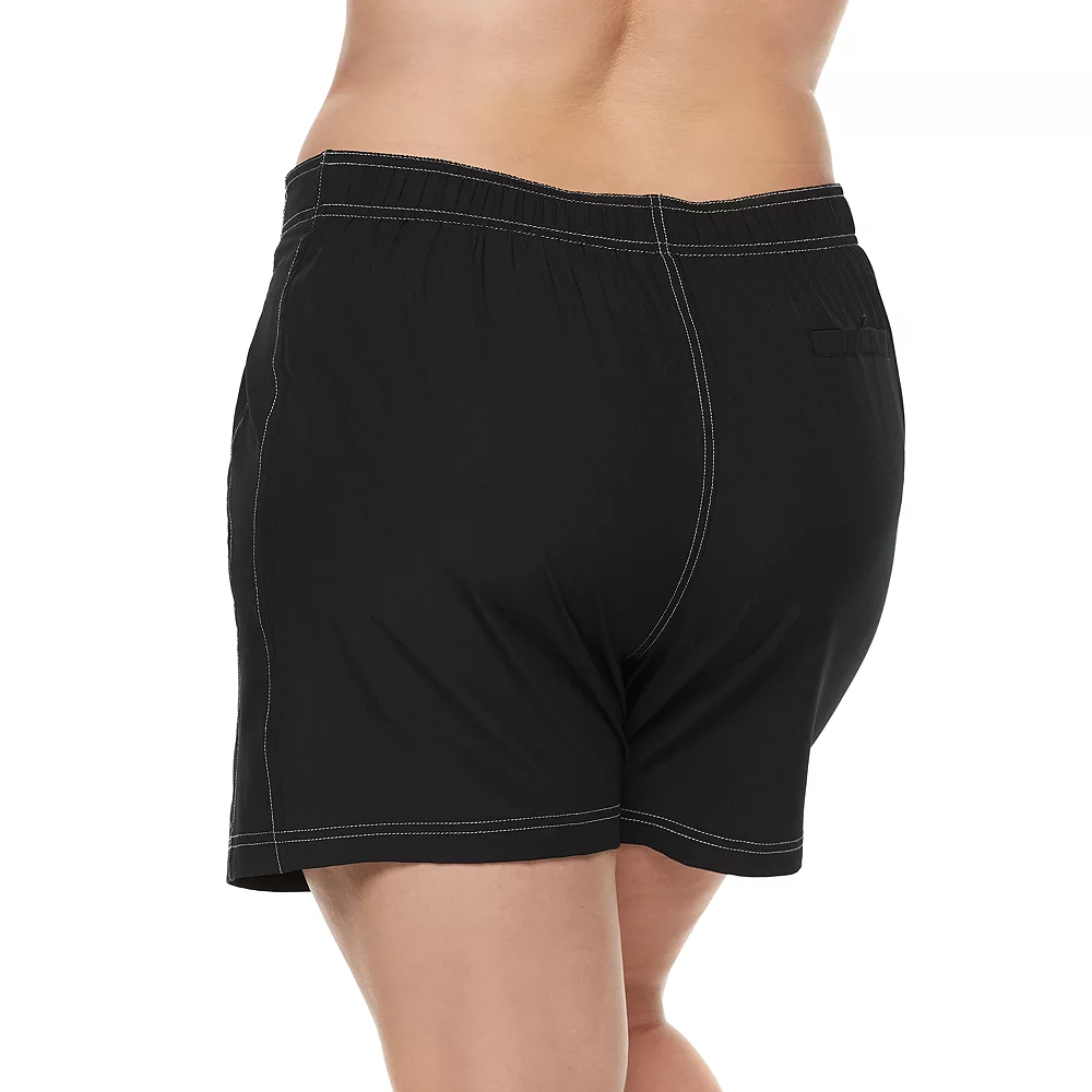 Plus Size ZeroXposur Hybrid Swim Shorts - Image 2