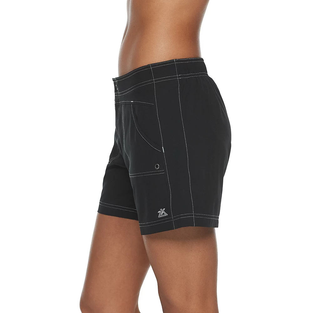 Women's ZeroXposur Hybrid UPF 30+ Swim Board Shorts - Image 4