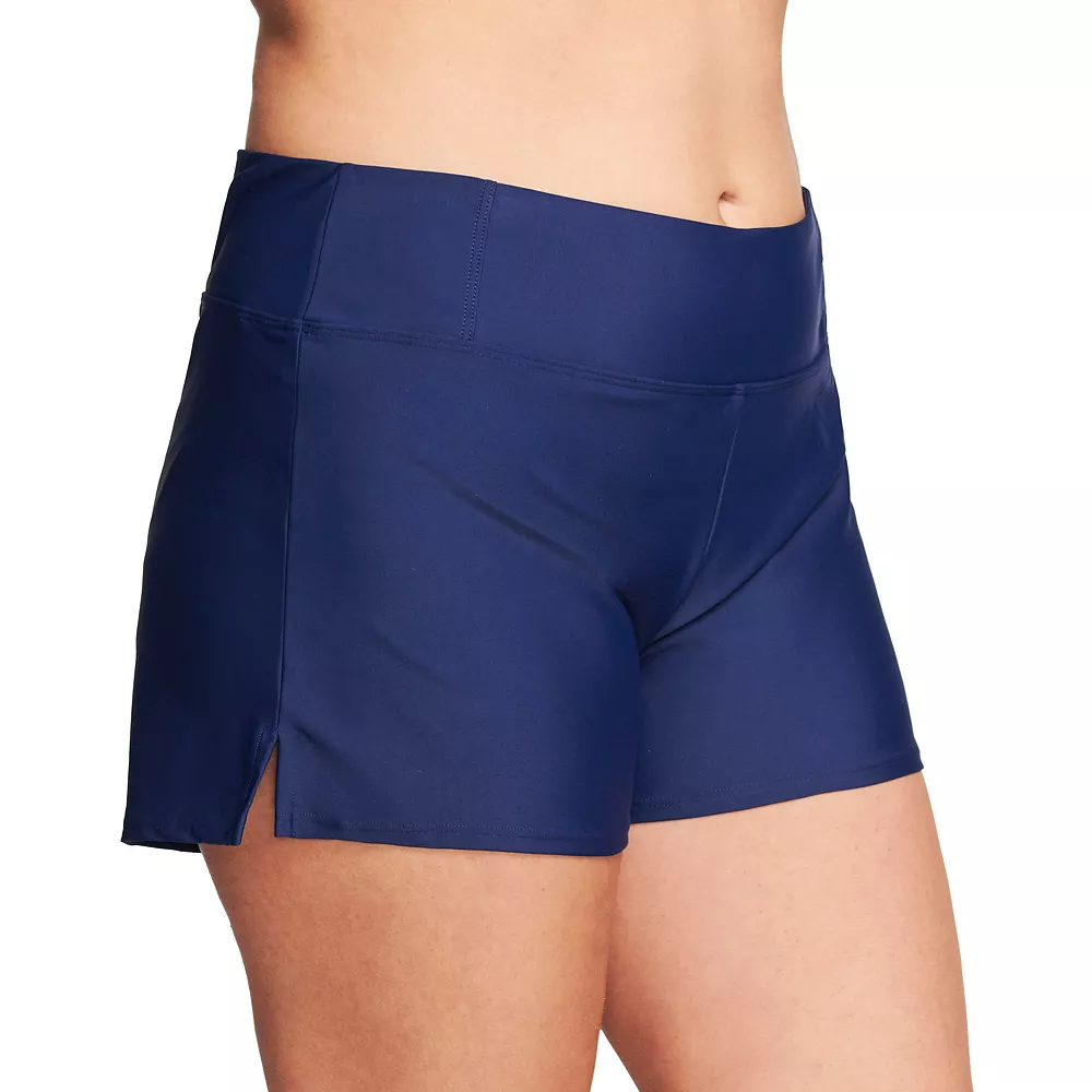 Plus Size Mazu Swim Hip Minimizer Swim Shorts - Image 3