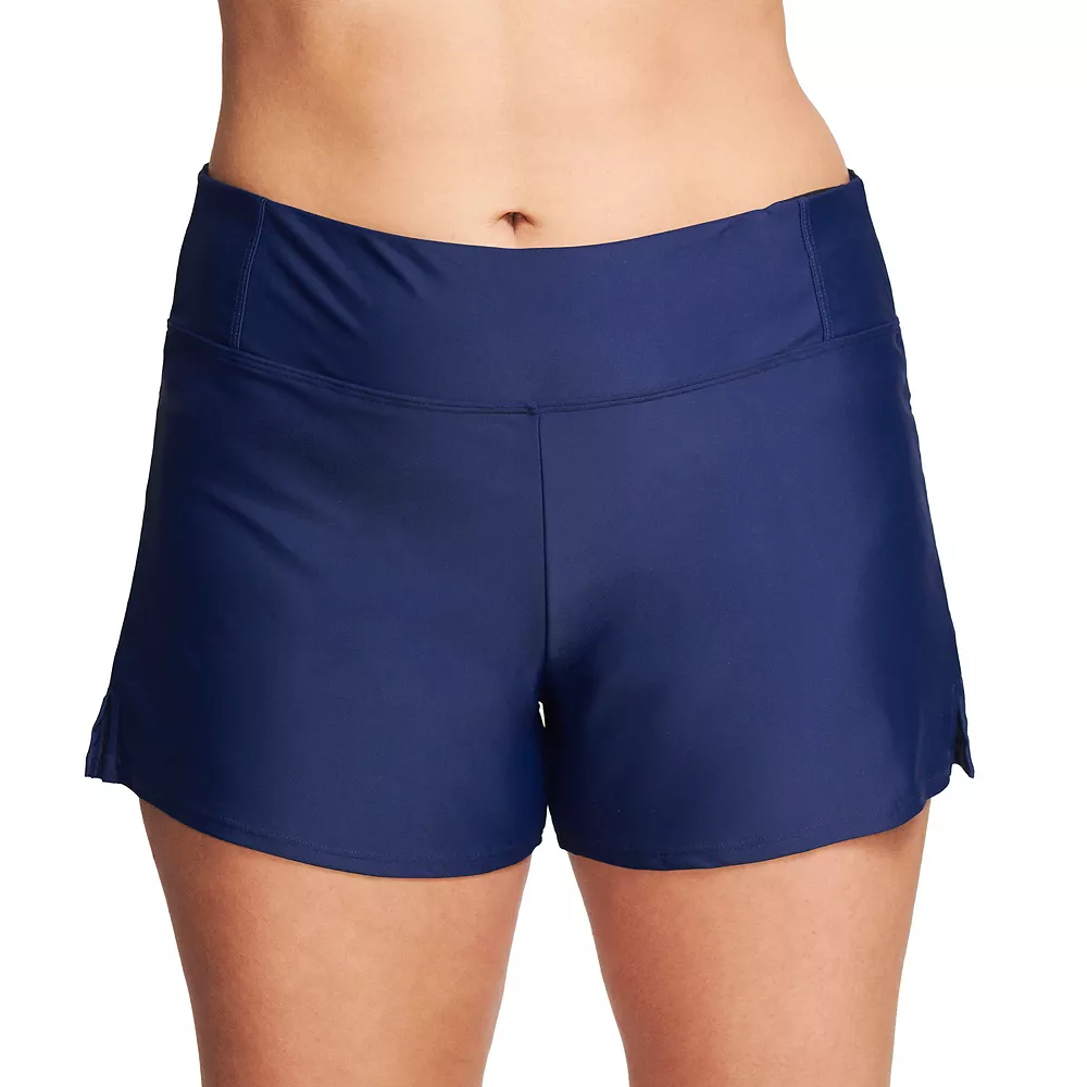 Plus Size Mazu Swim Hip Minimizer Swim Shorts