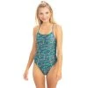Women's Dolfin Uglies Print Diamondback One-Piece Swimsuit