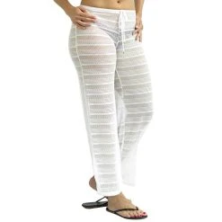 Women's Jordan Taylor Beachwear Sheer Pull-On Pants