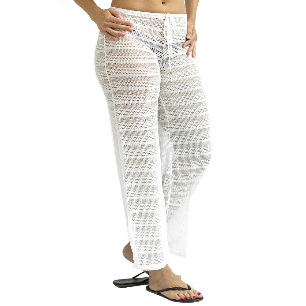 Women's Jordan Taylor Beachwear Sheer Pull-On Pants