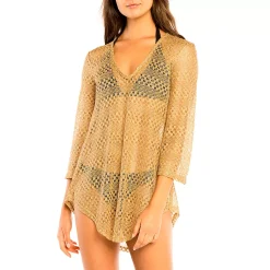 Women's Jordan Taylor Beachwear Shirttail Tunic Cover Up