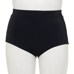 Plus Size A Shore Fit Tummy Slimmer High-Waist Swim Briefs