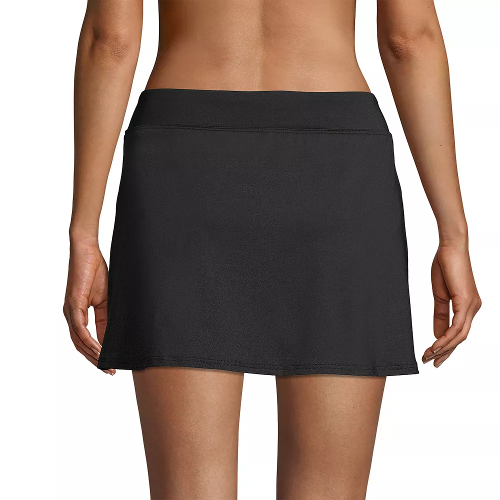Women's Tall Lands' End Chlorine Resistant Swimskirt - Image 2