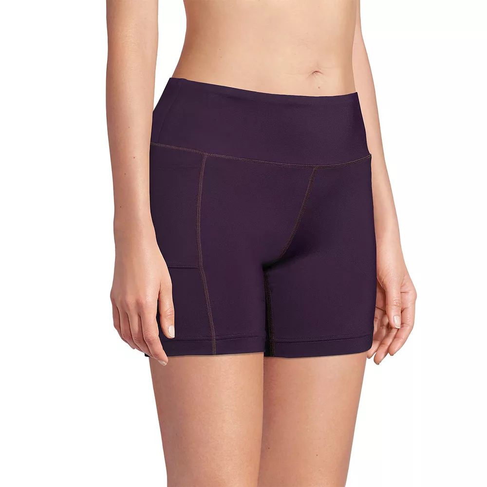 Women's Lands' End Chlorine Resistant UPF 50 Swim Shorts - Image 3
