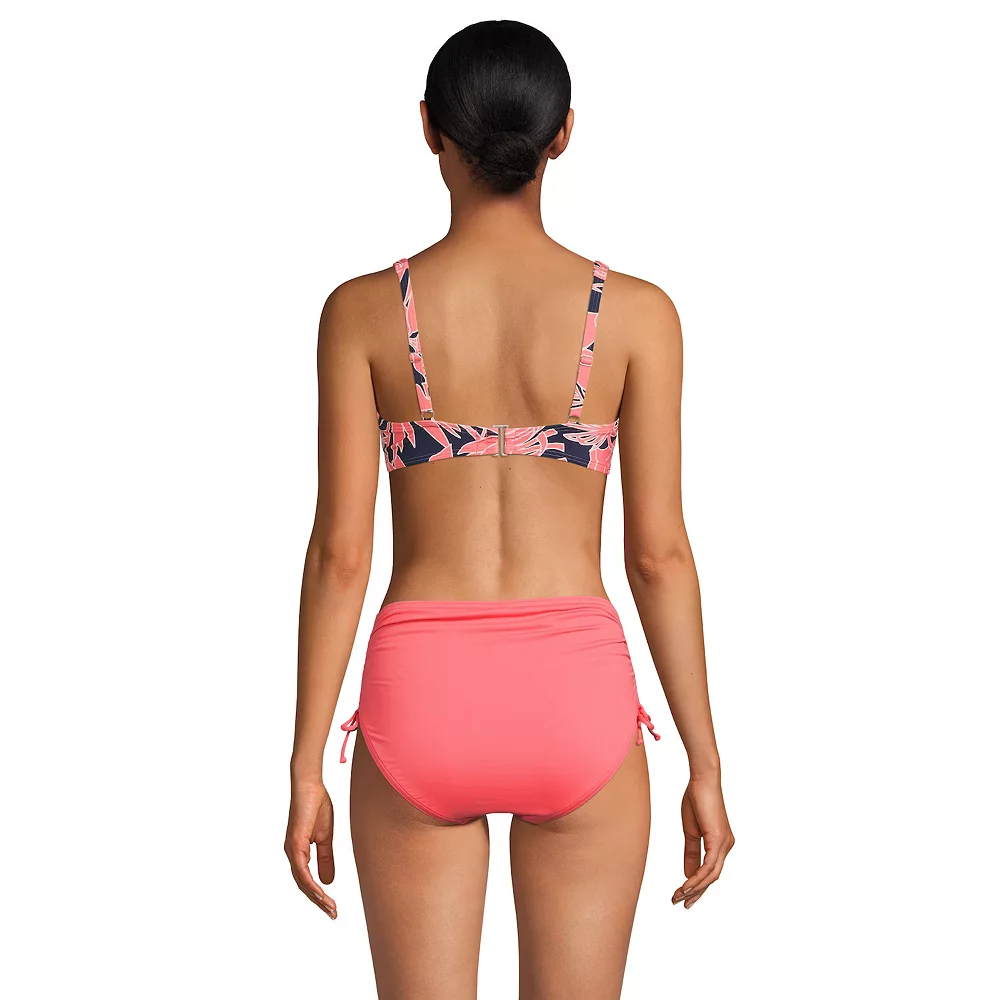 Women's Lands' End Twist-Front Underwire Bikini Top - Image 2