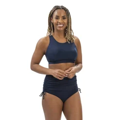 Women's Dolfin Aquashape Solid Aqua Bikini Top