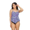 Women's A Shore Fit D-Cup V Hem Bandeau Swim Top
