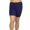 Plus Size A Shore Fit Swim Bike Shorts