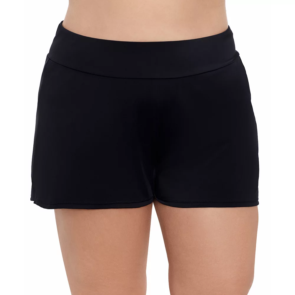 Plus Size Bal Harbour Tummy Control Swim Shorts
