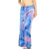 Women's Jordan Taylor Tie-Dye Wide-Leg Swim Cover-Up Pants