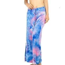 Women's Jordan Taylor Tie-Dye Wide-Leg Swim Cover-Up Pants