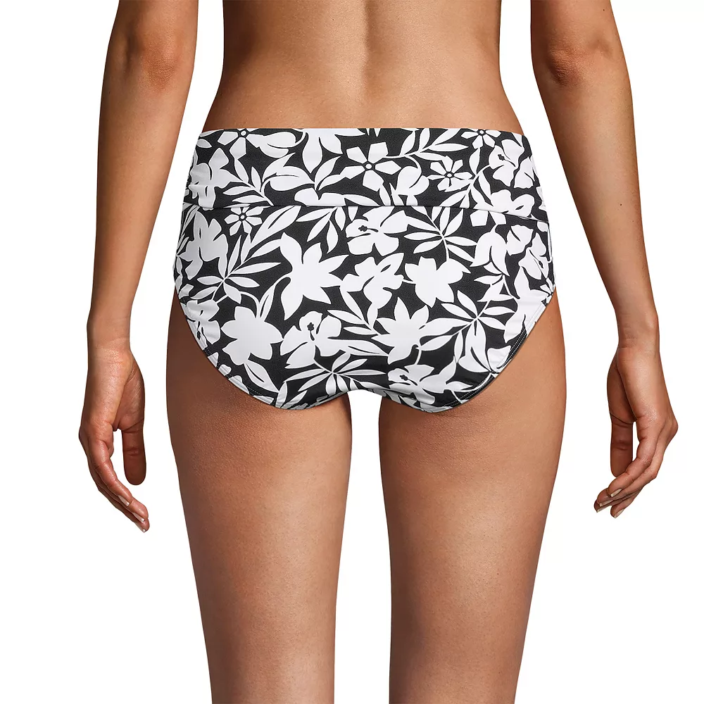 Women's Lands' End UPF 50 Midrise Bikini Bottoms - Image 2