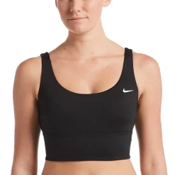 Women's Nike Essential Scoopneck Midkini Swim Top
