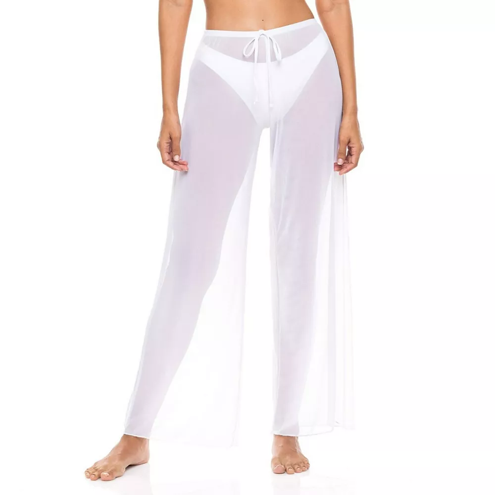 Women's Jordan Taylor Power Mesh Swim Cover-Up Pants