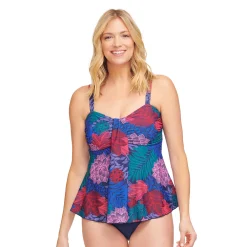 Women's Mazu Swim Drape Bandeau Tankini Top