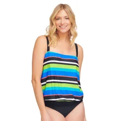 Women's Mazu Swim Blouson Tankini Top