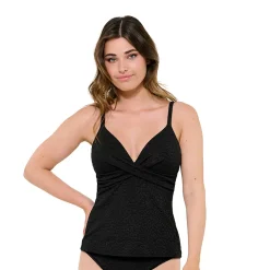 Women's Freshwater Front-Wrap Tankini Top