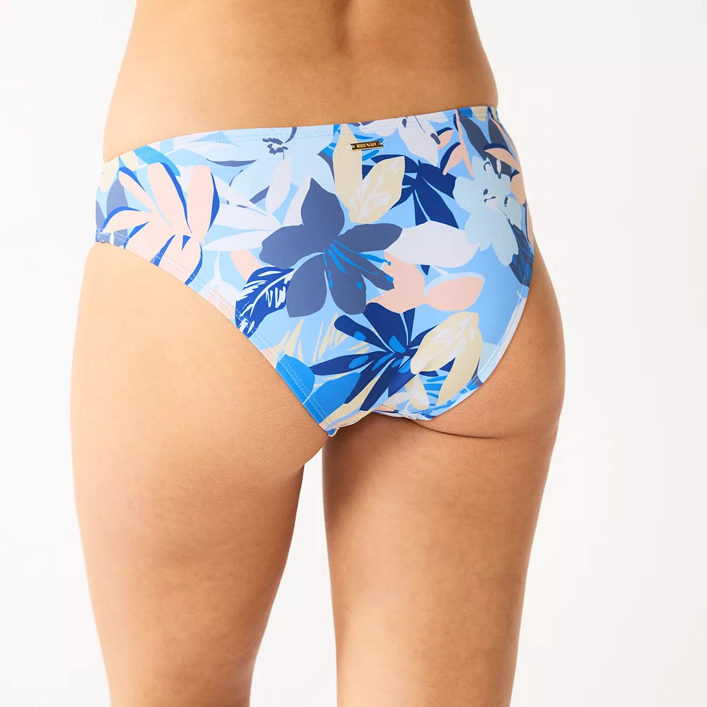 Women's Nine West Floral Water Color Scoop Swim Bottoms - Image 2