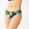 Women's Nine West Floral Scoop Swim Bottoms