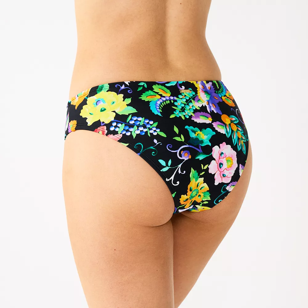 Women's Nine West Floral Scoop Swim Bottoms - Image 2