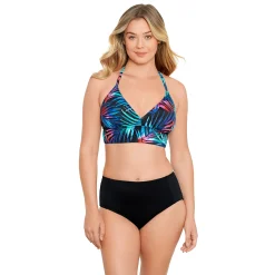Women's Eco Beach Long Line Bralette Swim Top