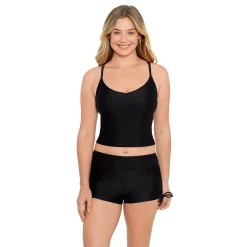 Women's Eco Beach Highneck Tie-Back Bikini Top