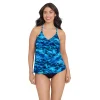 Women's Trimshaper Ocean Sunset Bili Tankini Top