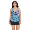 Women's Trimshaper Peaceful Paisley Molly Tankini Top