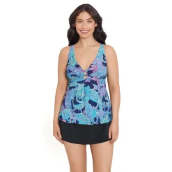 Women's Trimshaper Peaceful Paisley Molly Tankini Top