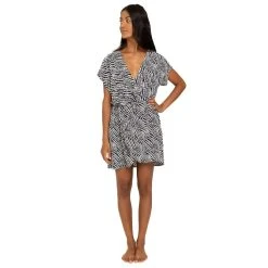 Women's Portocruz Twist Front Swim Cover-Up Dress