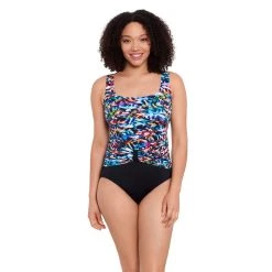 Women's Great Lengths Beach Craze Ruched One-Piece Swimsuit