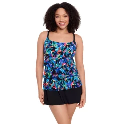 Women's Great Lengths Toucan Play Triple Tier Swim Dress