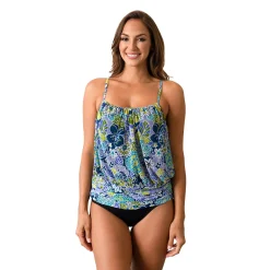 Women's A Shore Fit Pacifico Mesh Blouson Swim Top
