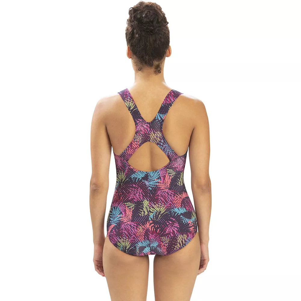 Women's Dolfin Printed One-Piece Swimsuit - Image 2