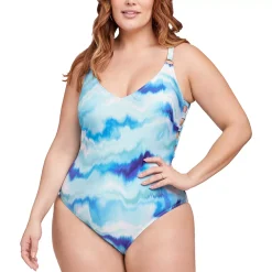 Plus Size LYSA Aileen Cutout One-Piece Swimsuit