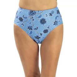 Women's Dolfin Printed High-Waisted Swim Bottoms